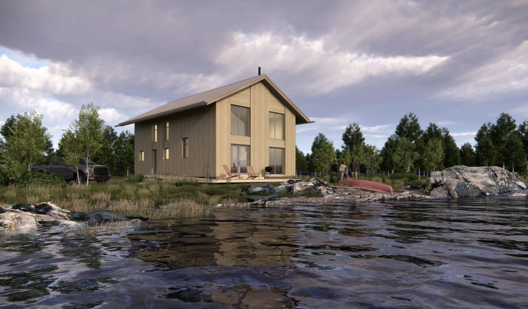 mass timber rendering