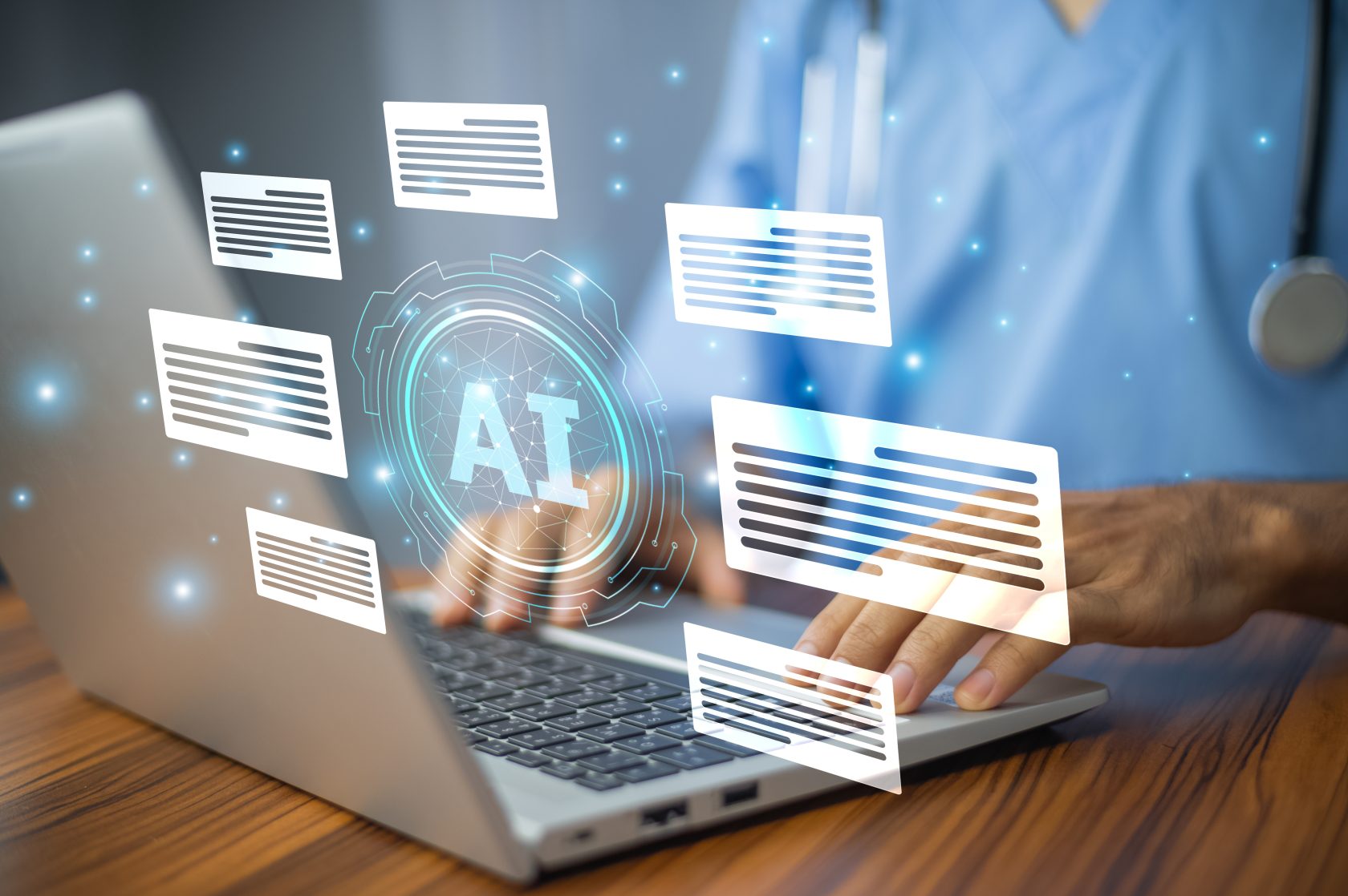 AI technology supports doctors by enhancing medical decision making and providing real time patient data analysis